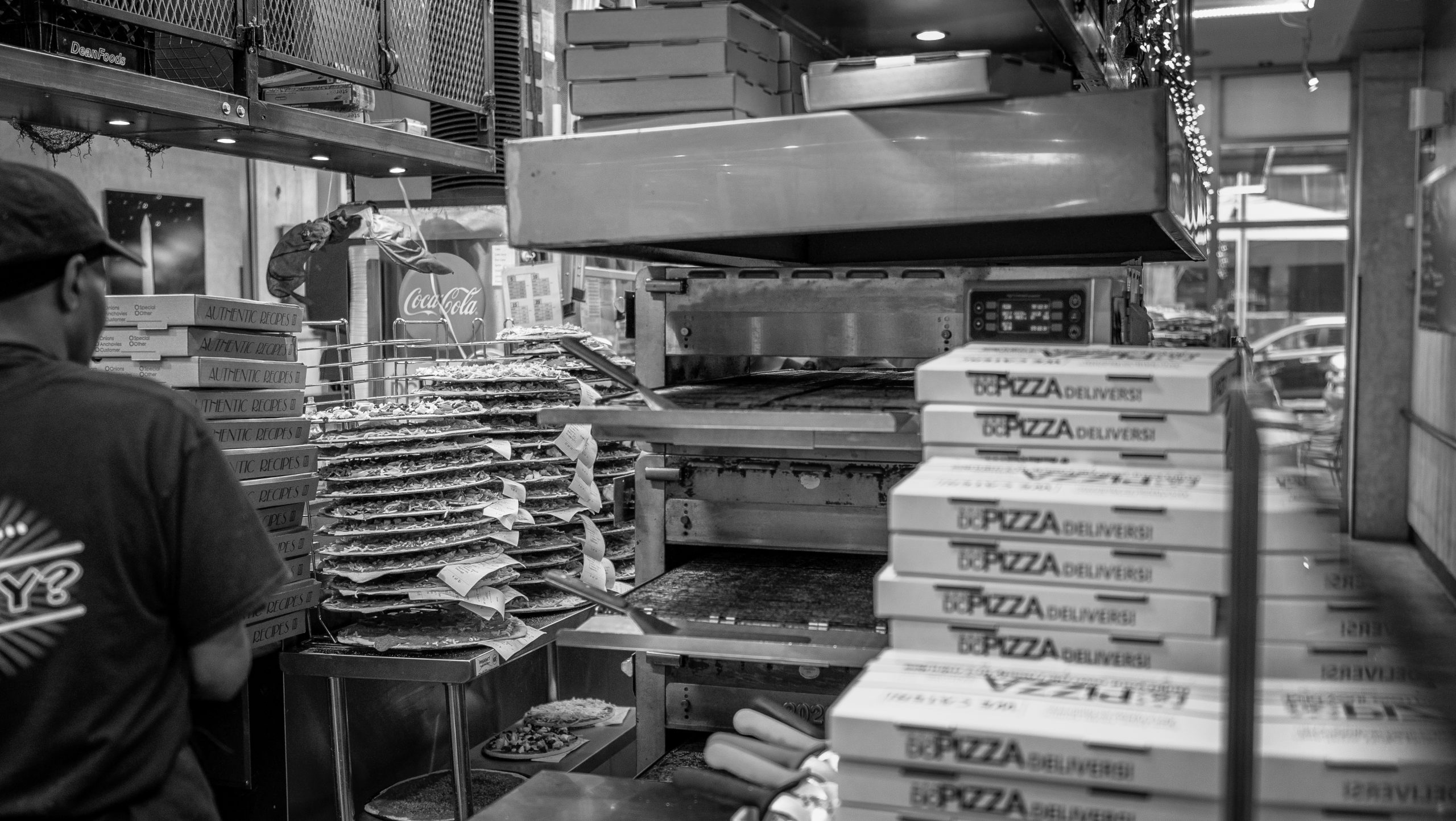 DC Pizza opening day Washington DC long line